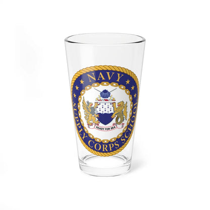 Navy Supply Corps School (U.S. Navy) Pint Glass 16oz-16oz-Go Mug Yourself