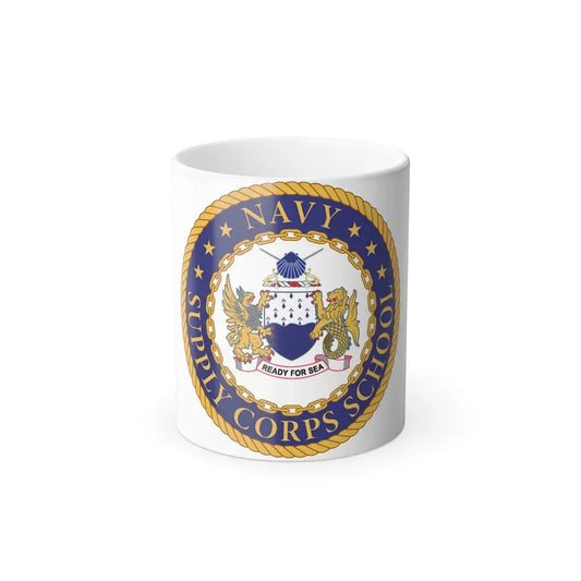 Navy Supply Corps School (U.S. Navy) Color Changing Mug 11oz Default Title 11oz - Go Mug Yourself