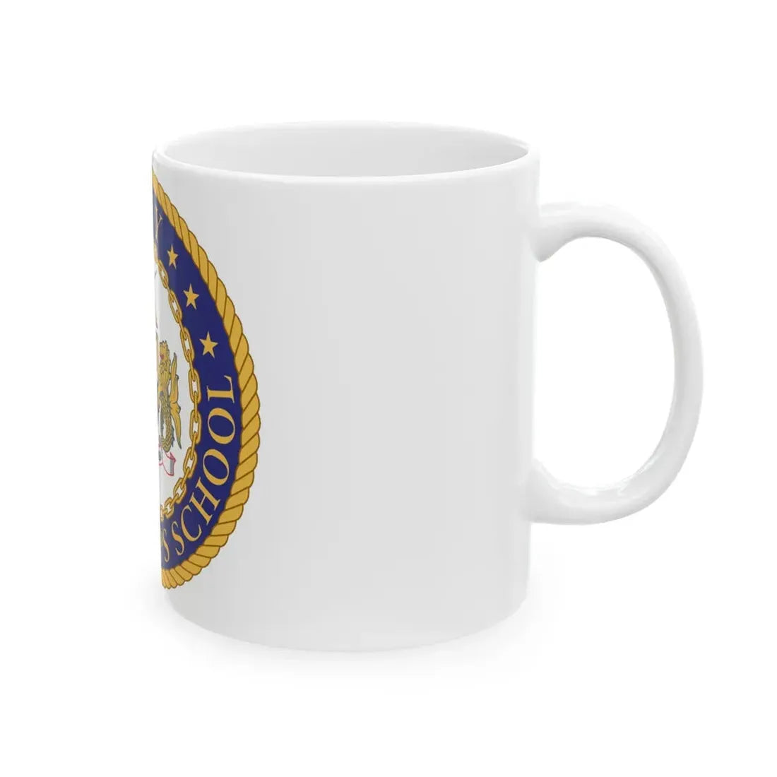 Navy Supply Corps School (U.S. Navy) White Coffee Mug - Go Mug Yourself