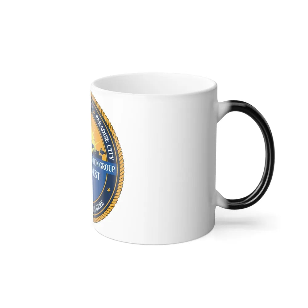 Navy Talent Acquisition Group SW (U.S. Navy) Color Changing Mug 11oz-Go Mug Yourself