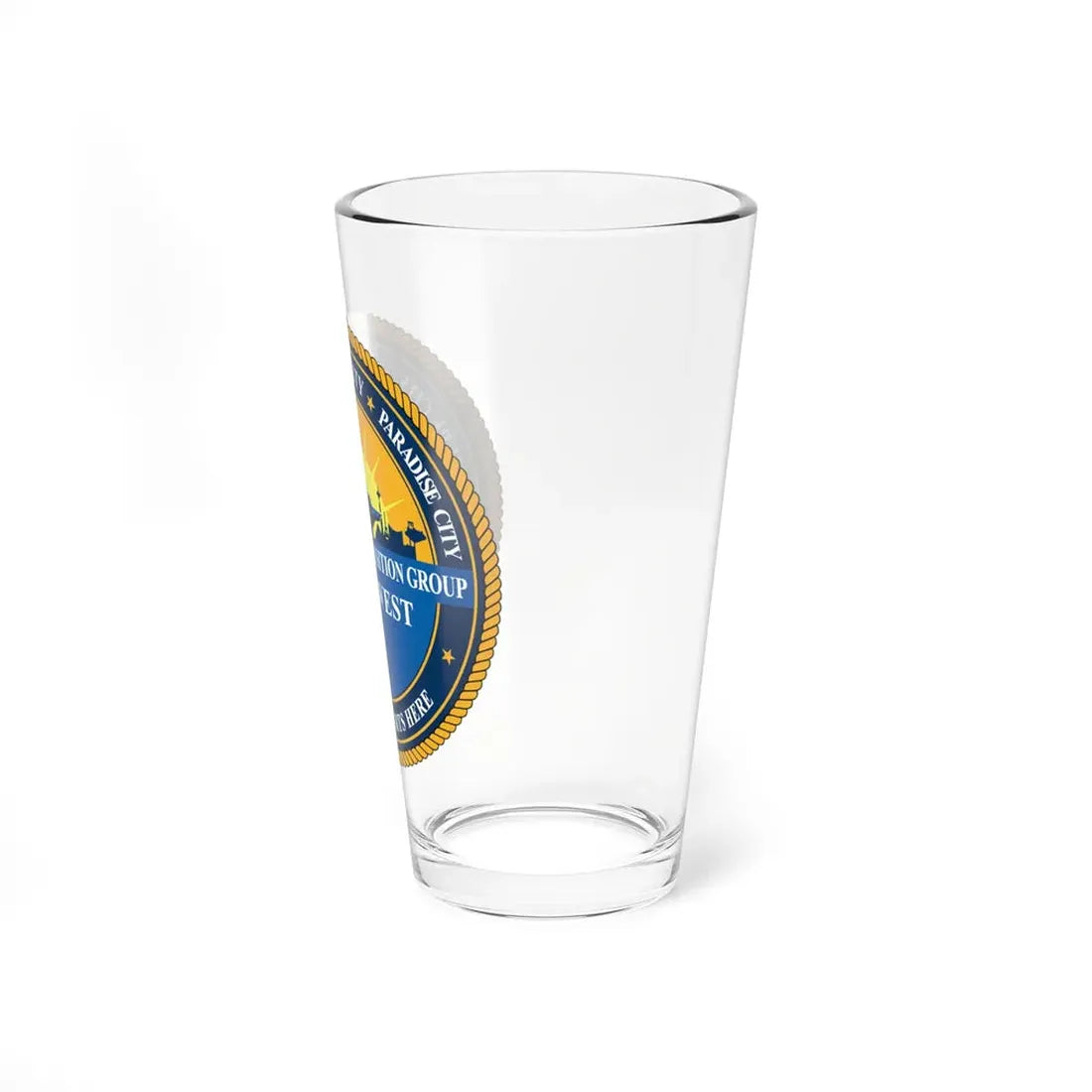 Navy Talent Acquisition Group SW (U.S. Navy) Pint Glass 16oz - Go Mug Yourself