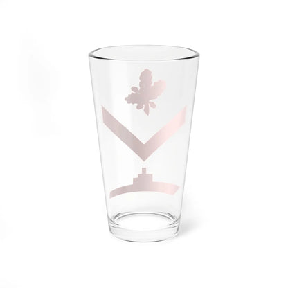 Navy TUR OR 04 (Turkey) (Military Rank) Pint Glass 16oz - Go Mug Yourself