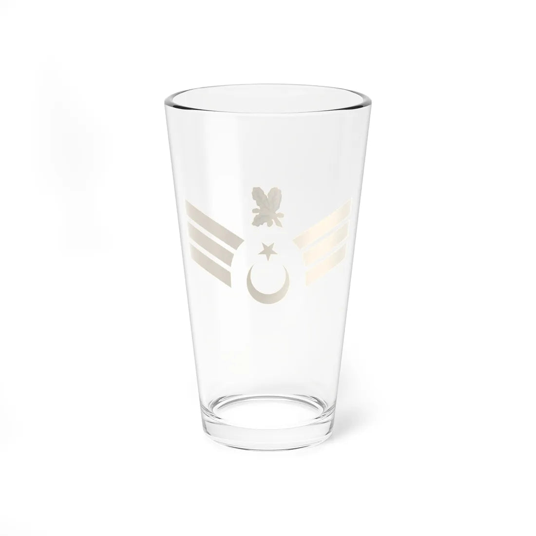 Navy TUR OR 06a (Turkey) (Military Rank) Pint Glass 16oz - Go Mug Yourself