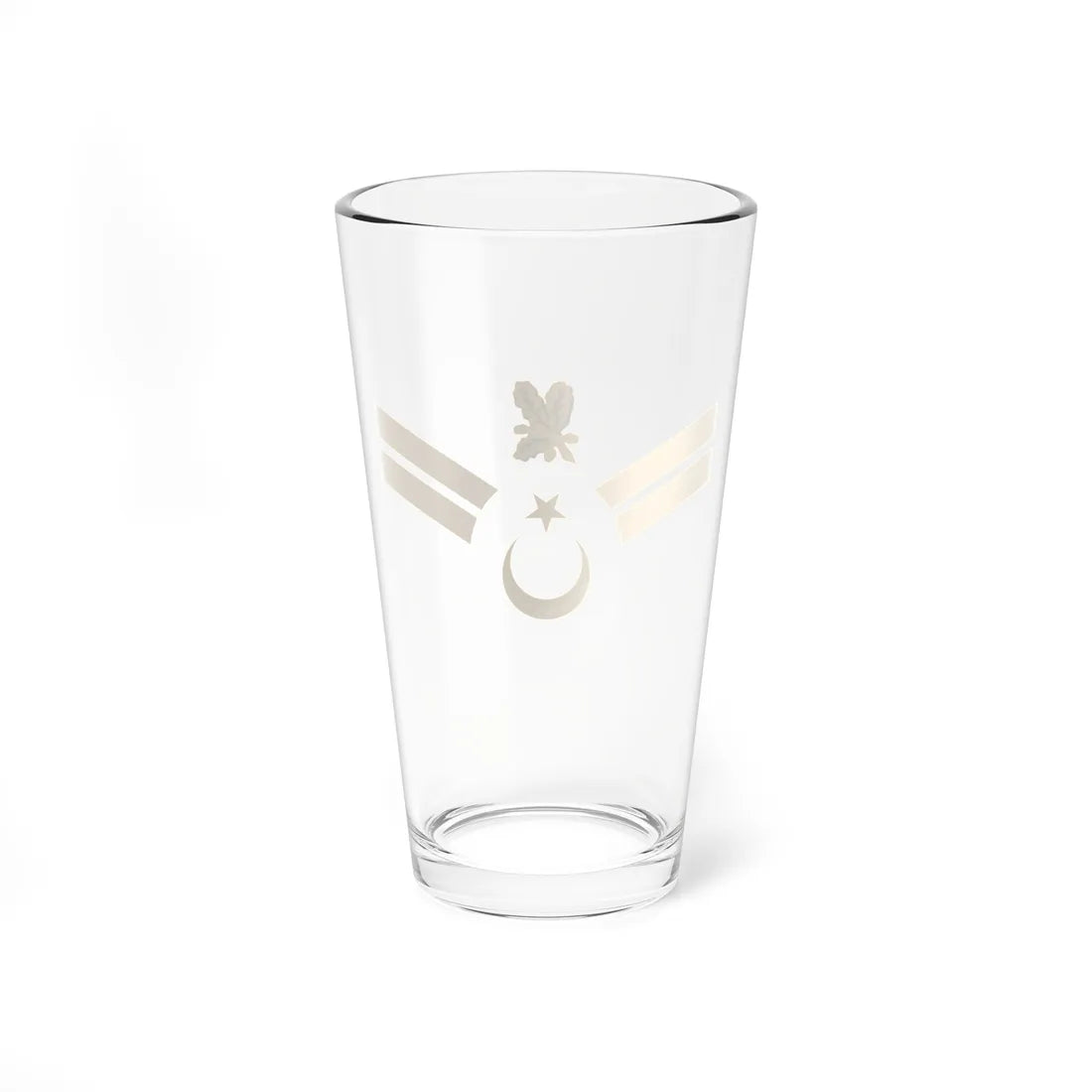 Navy TUR OR 06b (Turkey) (Military Rank) Pint Glass 16oz - Go Mug Yourself