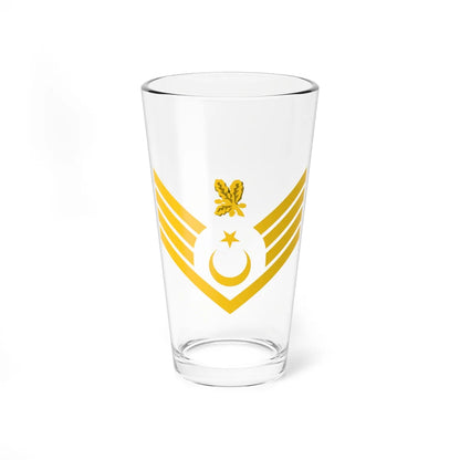 Navy TUR OR 07b (Turkey) (Military Rank) Pint Glass 16oz 16oz - Go Mug Yourself