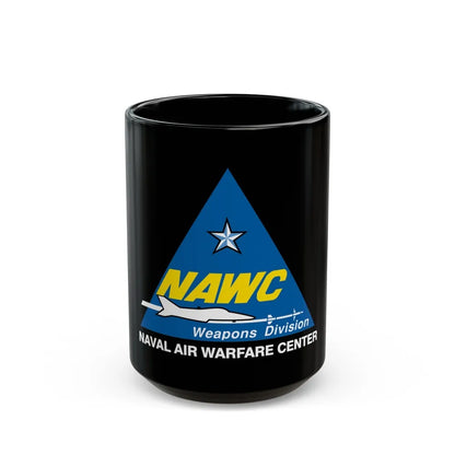 NAWCWD Naval Air Warfare Center Weapons Division (U.S. Navy) Black Coffee Mug-15oz-Go Mug Yourself