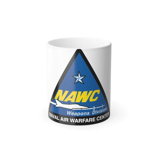 NAWCWD Naval Air Warfare Center Weapons Division (U.S. Navy) Color Changing Mug 11oz-11oz-Go Mug Yourself