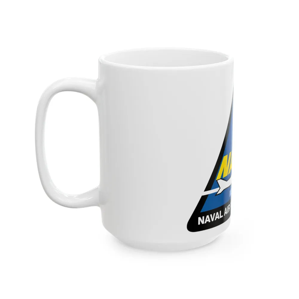 NAWCWD Naval Air Warfare Center Weapons Division (U.S. Navy) White Coffee Mug-Go Mug Yourself