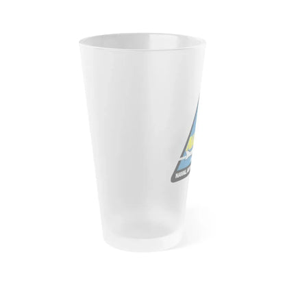 NAWCWD Naval Air Warfare Center Weapons Division (U.S. Navy) Frosted Pint Glass 16oz - Go Mug Yourself