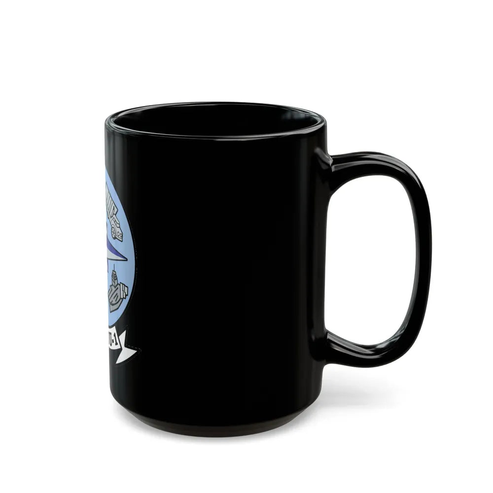 NAWMU 1 (U.S. Navy) Black Coffee Mug-Go Mug Yourself