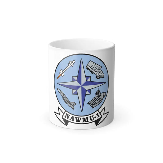 NAWMU 1 (U.S. Navy) Color Changing Mug 11oz-11oz-Go Mug Yourself