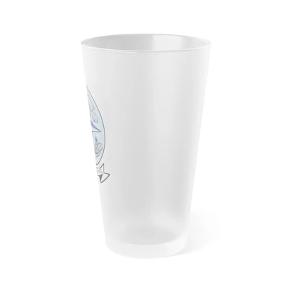 NAWMU 1 (U.S. Navy) Frosted Pint Glass 16oz-Go Mug Yourself