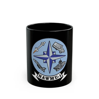 NAWMU 1 (U.S. Navy) Black Coffee Mug 11oz - Go Mug Yourself