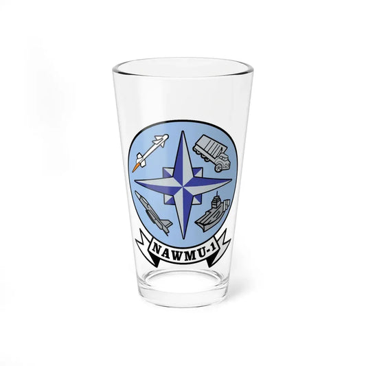 NAWMU 1 (U.S. Navy) Pint Glass 16oz 16oz - Go Mug Yourself
