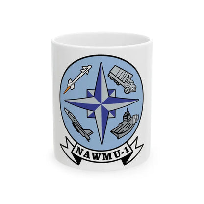 NAWMU 1 (U.S. Navy) White Coffee Mug 11oz - Go Mug Yourself