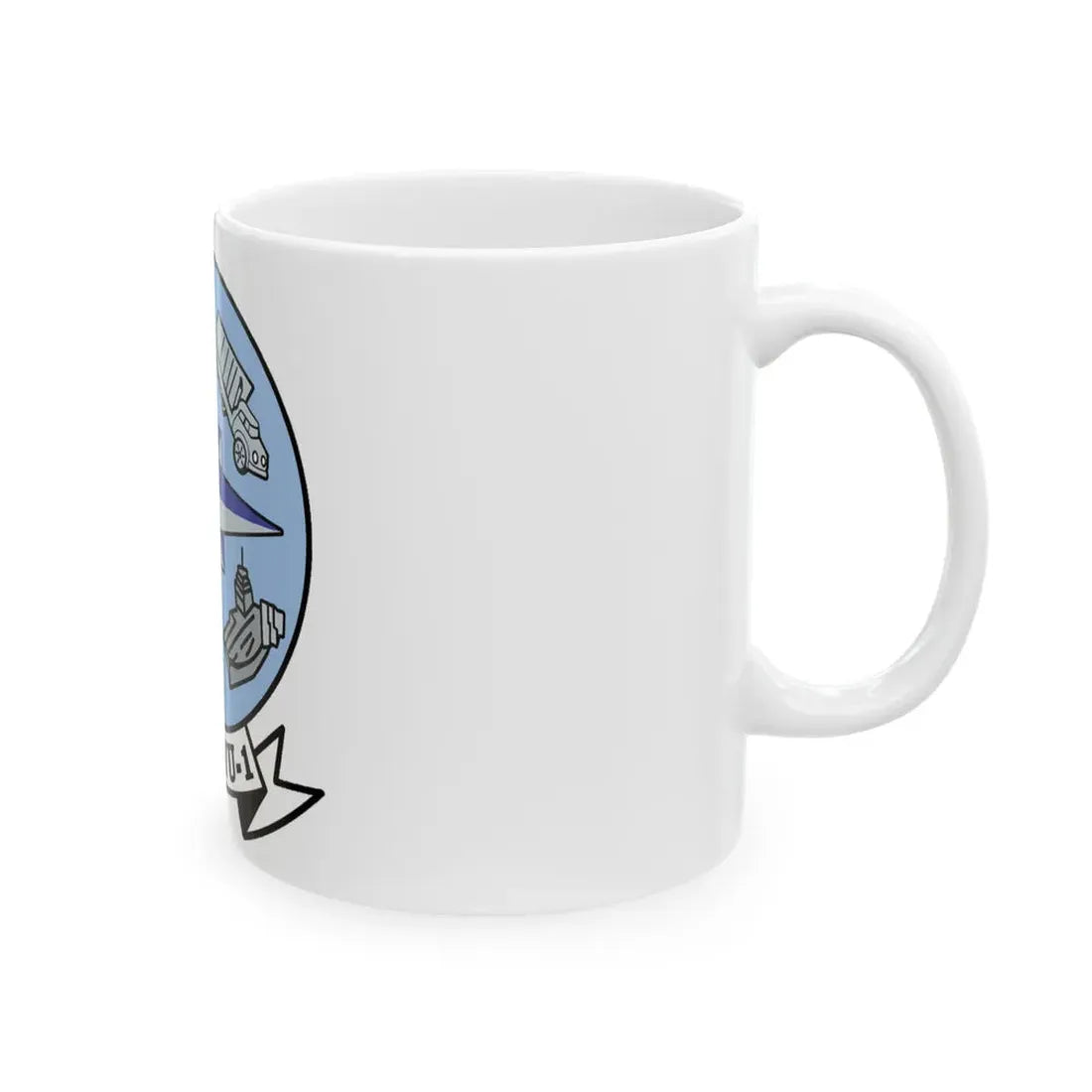 NAWMU 1 (U.S. Navy) White Coffee Mug - Go Mug Yourself