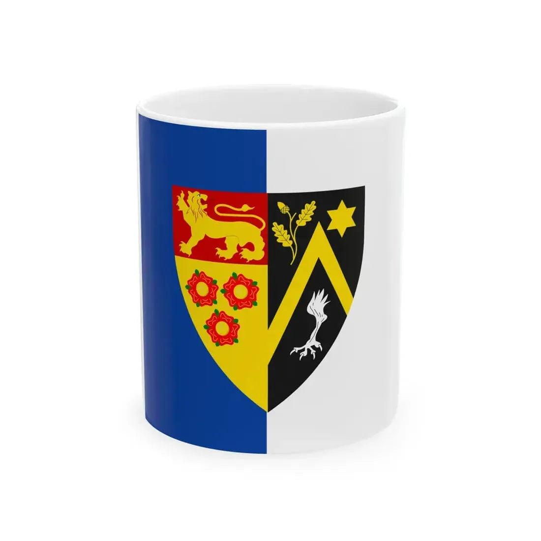 Nazareth B vlag (Belgium) White Coffee Mug 11oz - Go Mug Yourself