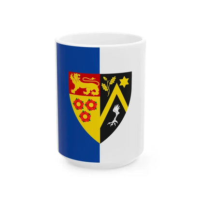 Nazareth B vlag (Belgium) White Coffee Mug 15oz - Go Mug Yourself