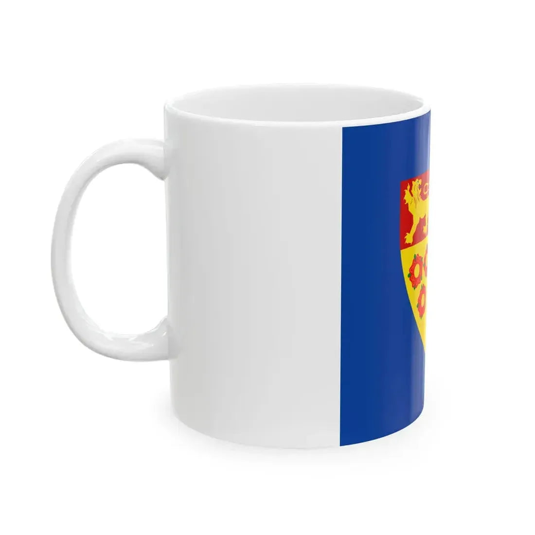 Nazareth B vlag (Belgium) White Coffee Mug - Go Mug Yourself