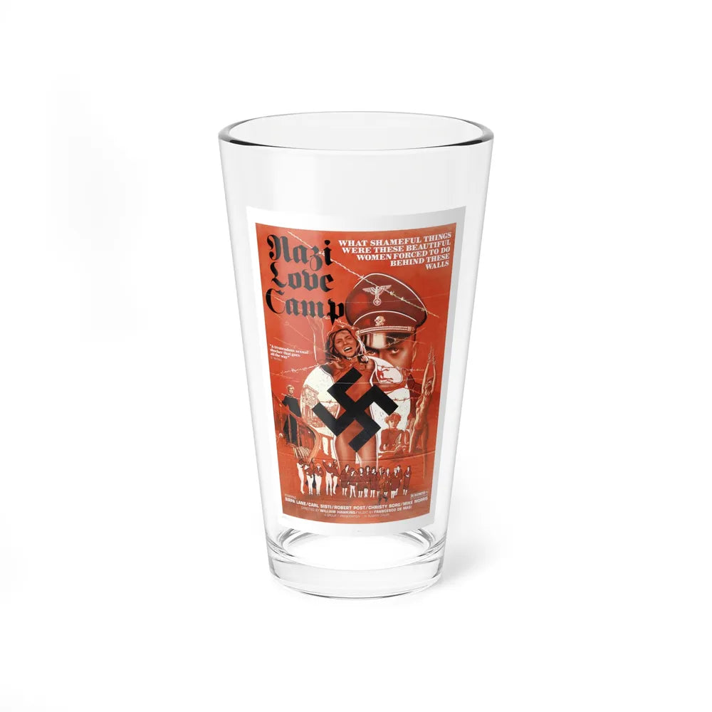 NAZI LOVE CAMP 27 1977 Movie Poster - Pint Glass 16oz-16oz-Go Mug Yourself