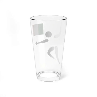 Nazionale italiana scherma (Italy) Pint Glass 16oz - Go Mug Yourself