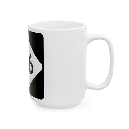 NC 106 (North Carolina) (Road Sign) White Coffee Mug - Go Mug Yourself