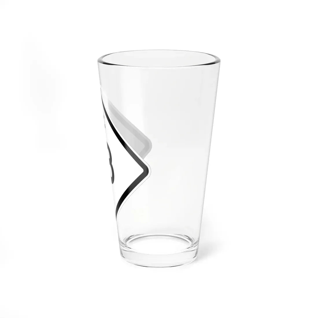 NC 13 1957 (North Carolina) (Road Sign) Pint Glass 16oz - Go Mug Yourself
