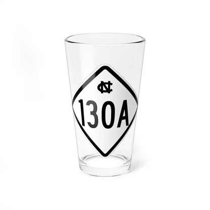 NC 130A 1957 (North Carolina) (Road Sign) Pint Glass 16oz 16oz - Go Mug Yourself