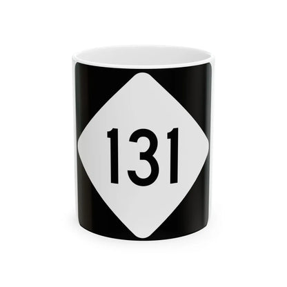 NC 131 (North Carolina) (Road Sign) White Coffee Mug 11oz - Go Mug Yourself