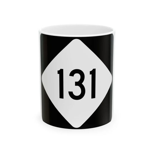 NC 131 (North Carolina) (Road Sign) White Coffee Mug 11oz - Go Mug Yourself
