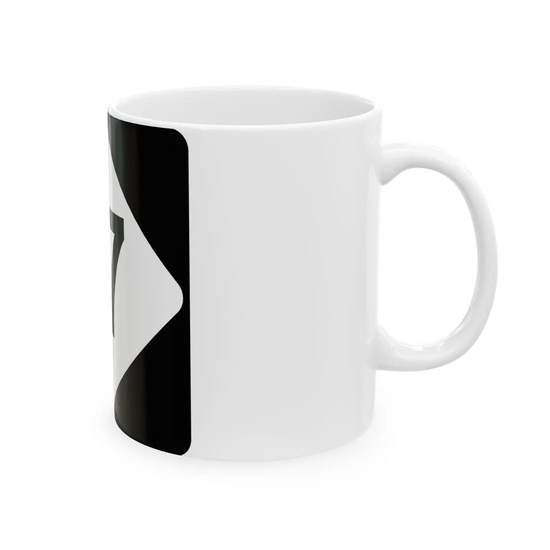NC 17 (North Carolina) (Road Sign) White Coffee Mug - Go Mug Yourself