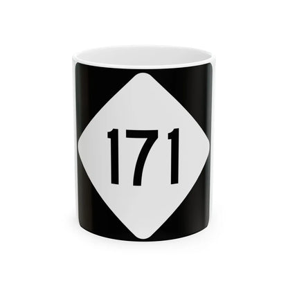 NC 171 (North Carolina) (Road Sign) White Coffee Mug 11oz - Go Mug Yourself