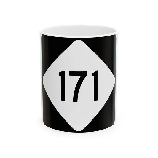 NC 171 (North Carolina) (Road Sign) White Coffee Mug 11oz - Go Mug Yourself