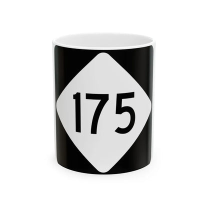 NC 175 (North Carolina) (Road Sign) White Coffee Mug 11oz - Go Mug Yourself