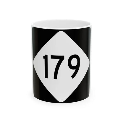 NC 179 (North Carolina) (Road Sign) White Coffee Mug 11oz - Go Mug Yourself