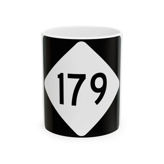NC 179 (North Carolina) (Road Sign) White Coffee Mug 11oz - Go Mug Yourself