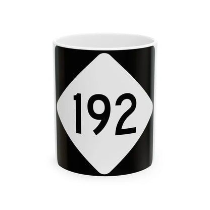 NC 192 (North Carolina) (Road Sign) White Coffee Mug 11oz - Go Mug Yourself