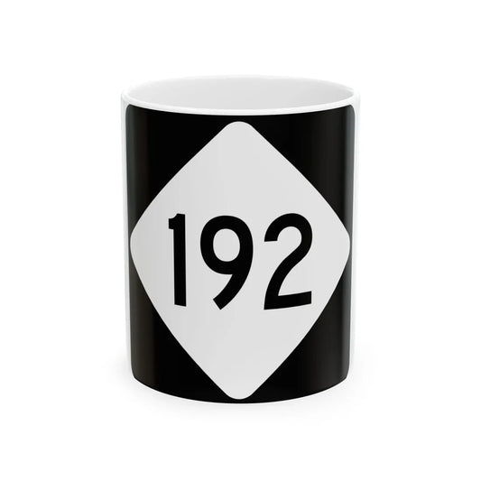 NC 192 (North Carolina) (Road Sign) White Coffee Mug 11oz - Go Mug Yourself