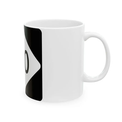 NC 210 (North Carolina) (Road Sign) White Coffee Mug - Go Mug Yourself