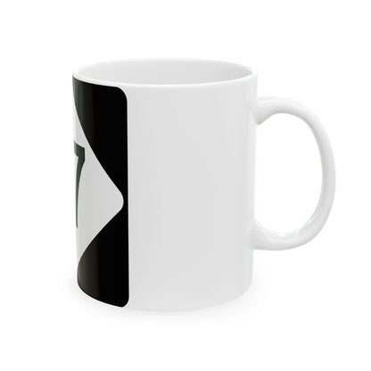 NC 27 (North Carolina) (Road Sign) White Coffee Mug - Go Mug Yourself