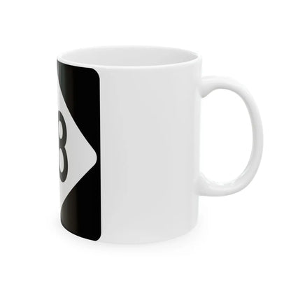 NC 38 (North Carolina) (Road Sign) White Coffee Mug - Go Mug Yourself