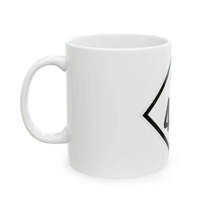 NC 402 1945 (North Carolina) (Road Sign) White Coffee Mug - Go Mug Yourself