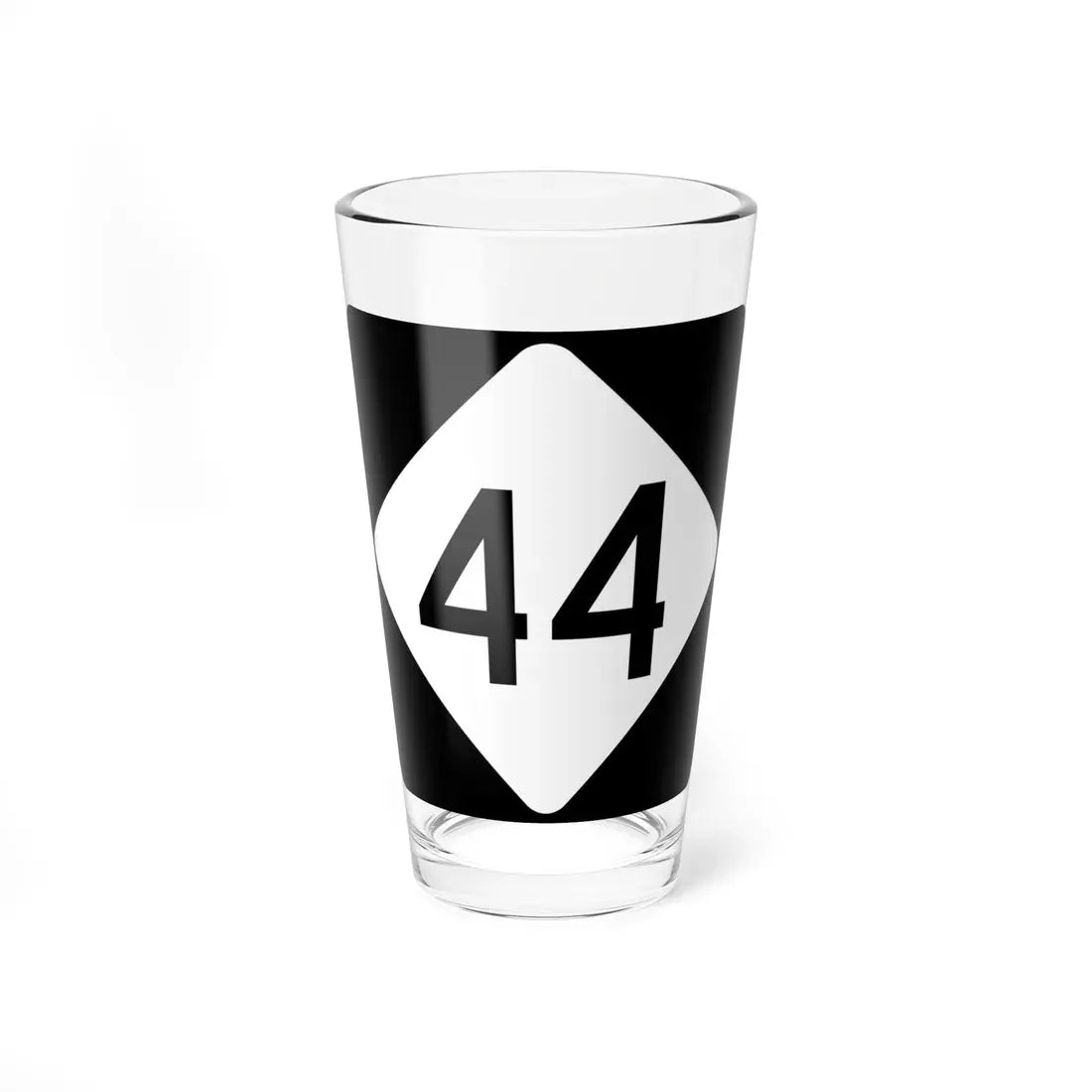 NC 44 (North Carolina) (Road Sign) Pint Glass 16oz 16oz - Go Mug Yourself