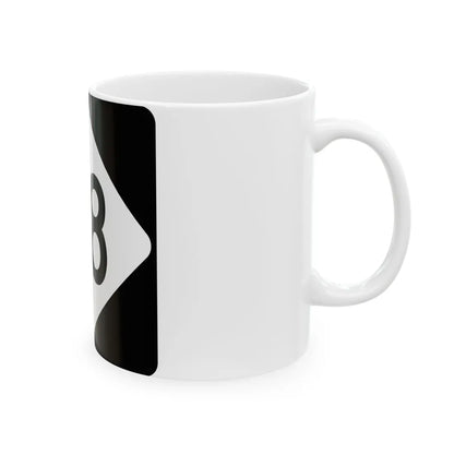 NC 48 (North Carolina) (Road Sign) White Coffee Mug - Go Mug Yourself