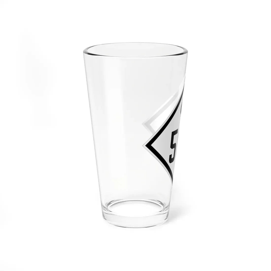 NC 500 1945 (North Carolina) (Road Sign) Pint Glass 16oz - Go Mug Yourself