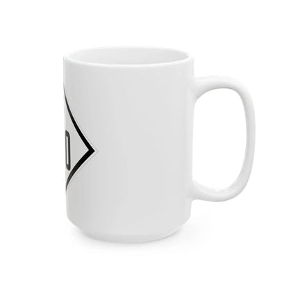 NC 500 1945 (North Carolina) (Road Sign) White Coffee Mug - Go Mug Yourself
