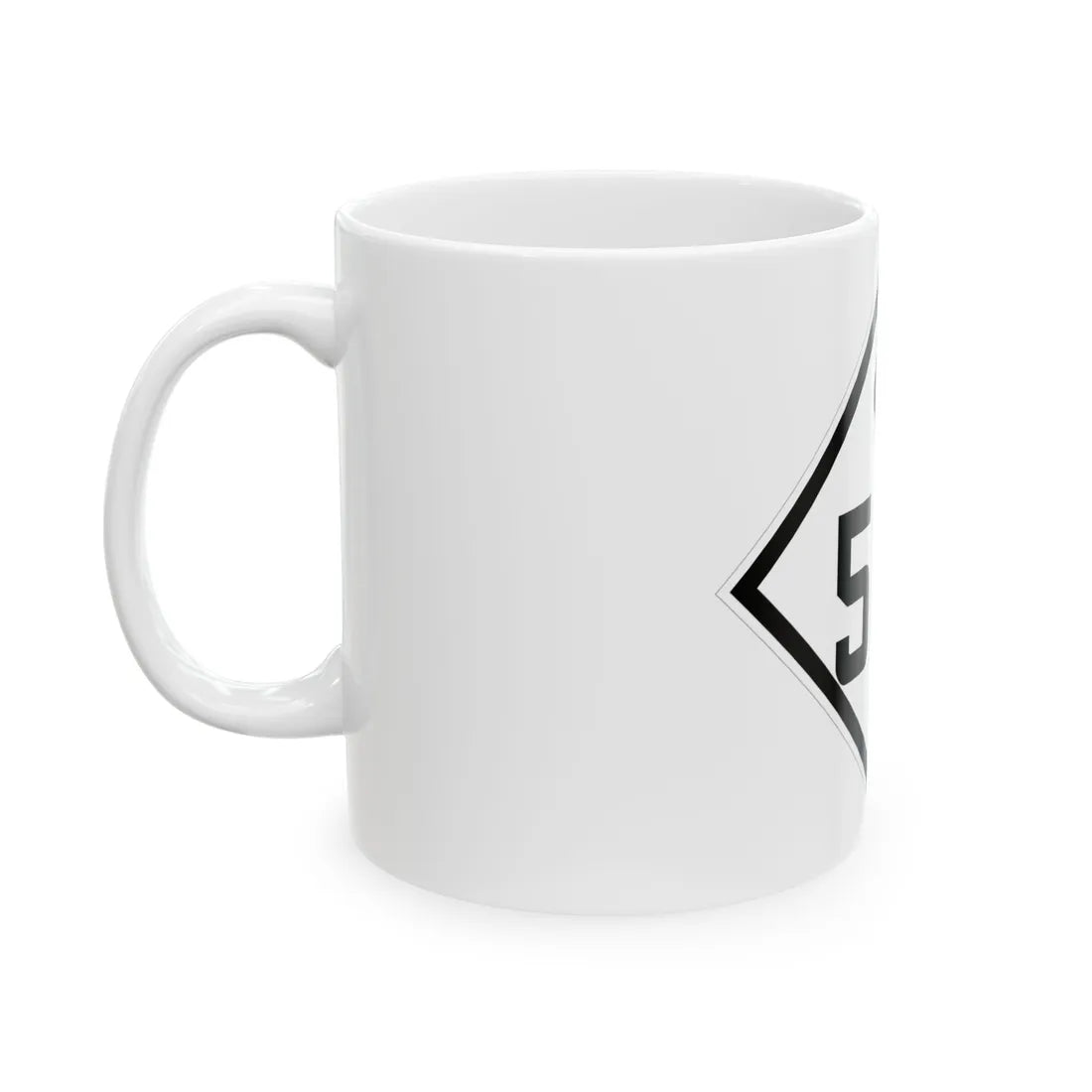 NC 501 1945 (North Carolina) (Road Sign) White Coffee Mug - Go Mug Yourself