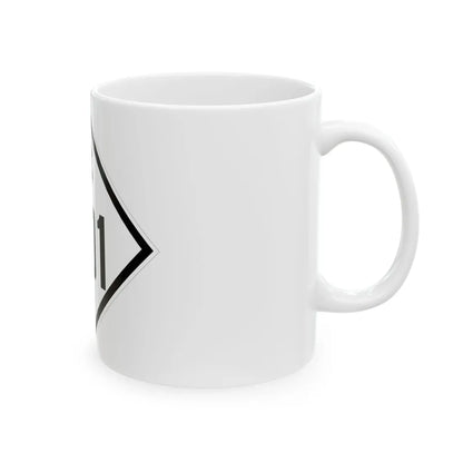 NC 501 1945 (North Carolina) (Road Sign) White Coffee Mug - Go Mug Yourself