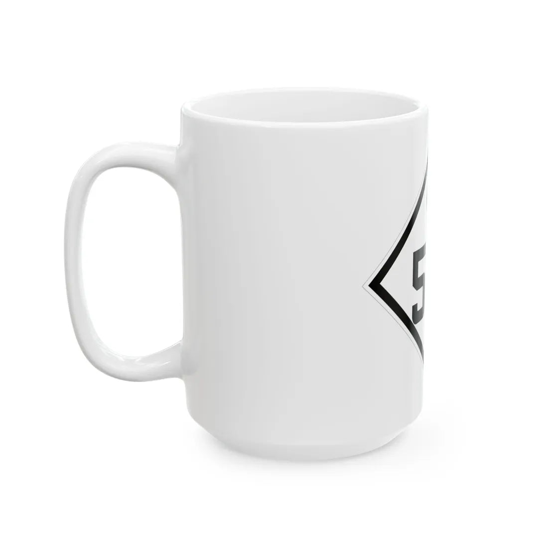 NC 501 1945 (North Carolina) (Road Sign) White Coffee Mug - Go Mug Yourself