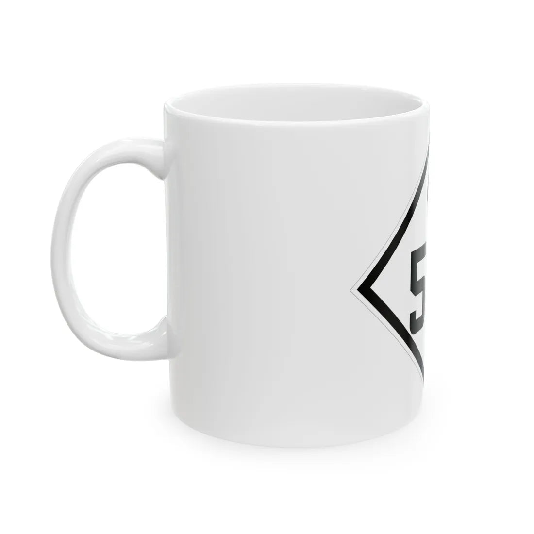 NC 512 1945 (North Carolina) (Road Sign) White Coffee Mug - Go Mug Yourself